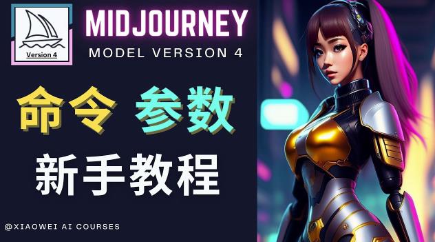 Midjourney新手入门教程，轻松创作顶级图像，命令参数-新手教程-知一资源网