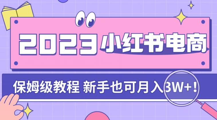 阿本小红书电商陪跑营4.0,带大家从0到1把小红书做起来-知一资源网