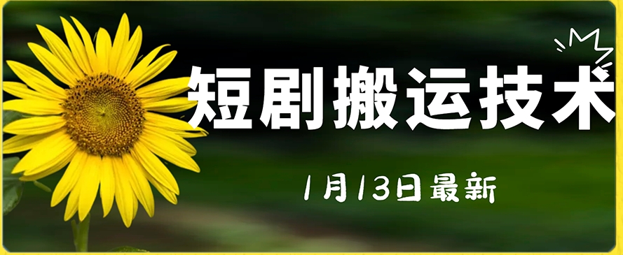 最新短剧搬运技术，电脑手机都可以操作，不限制机型-知一资源网