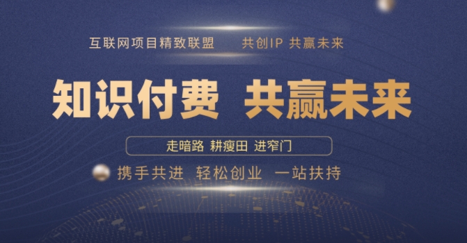 别人苦寻无果，为何他们靠知识付费卖项目 2025 年轻松年入100个?【揭秘】-知一资源网