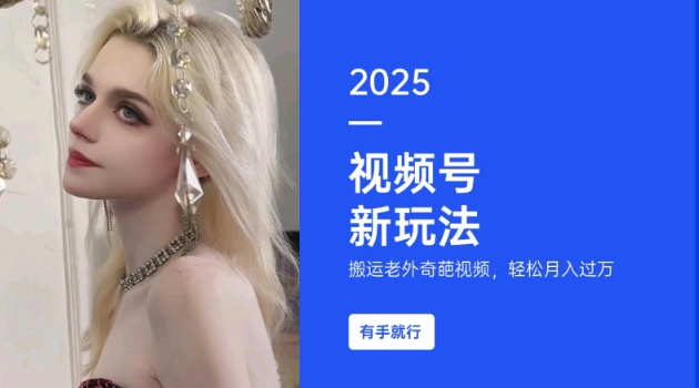 搬运老外奇葩视频，撸视频号分成计划收益，每天只需一小时，新手小白轻松月入过W-知一资源网