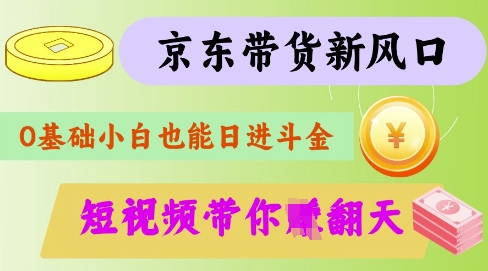 最新京东短视频带货代运营秘籍，轻松躺挣【揭秘】-知一资源网
