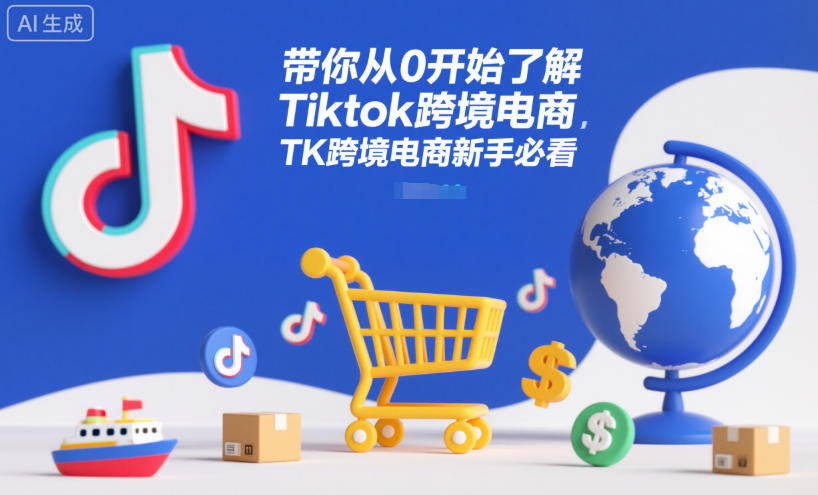 带你从0开始了解Tiktok跨境电商，TK跨境电商新手必看-知一资源网
