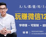 玩赚微信12招:这样玩微信,没钱没人脉也能在家多赚10万-知一资源网