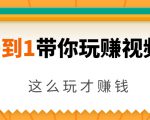 从0到1带你玩赚视频号:这么玩才赚钱,日引流500+日收入1000+核心玩法-知一资源网