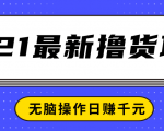 2021最新撸货项目,一部手机即可实现无脑操作轻松日赚千元-知一资源网