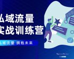 私域流量实战营:7天收获属于您的私域流量池,给你总结出可复制的套路-知一资源网