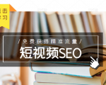 未来新趋势,布局短视频SEO,如何利用抖音SEO免费获得精准流量(3节课)-知一资源网