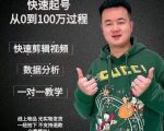 杰妮传媒·抖音快速起号核心实操课:教你新号快速起号,从0到100万过程-知一资源网
