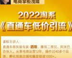 茂隆2022直通车低价引流玩法,教大家如何低投入高回报的直通车玩法-知一资源网
