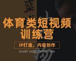 篮球小人物·体育类短视频教学课程,篮球解说账号的IP打造方法和内容创作课-知一资源网