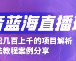 抖音最新蓝海直播玩法,3分钟赚30元,一天轻松1000+,只要你去直播就行【详细玩法教程】-知一资源网