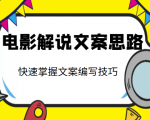 电影解说文案思路课，让你快速掌握文案编写的技巧（3节视频课程）-知一资源网