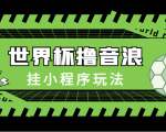 最新口子-世界杯撸音浪教程,挂小程序玩法(附最新抗封世界杯素材)-知一资源网