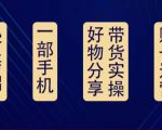 好物分享高阶实操课:0基础一部手机做好好物分享带货(24节课)-知一资源网