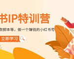 小红书IP特训营：从搭建-制作-爆款脚本等等，做一个赚钱的小红书号-知一资源网