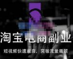 蓝Sir派·淘宝短视频快速起店,替代传统搜索方式,学会做一个不一样的淘宝店-知一资源网