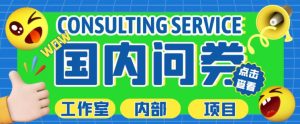 最新工作室内部国内问卷调查项目,单号轻松日入30+多号多撸【详细玩法教程】-知一资源网