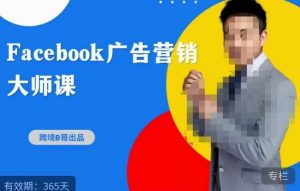 跨境b哥·2023Facebook广告营销大师课,挖掘广告商机,寻找精准客户-知一资源网