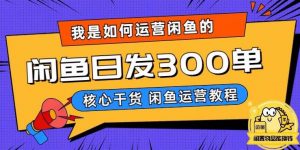我是如何在闲鱼卖手机的,日发300单的秘诀是什么?【揭秘】-知一资源网