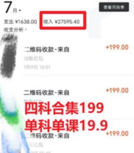 考研赛道掘金,一天5000+学历低也能做,保姆式教学,不学一下,真的可惜-知一资源网