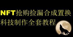 NFT抢购捡漏合成置换科技制作全套教程-知一资源网