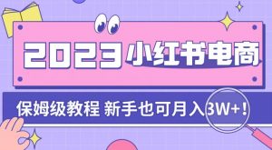 阿本小红书电商陪跑营4.0,带大家从0到1把小红书做起来-知一资源网