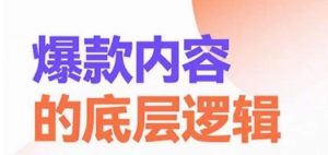 爆款内容的底层逻辑,揽获精准客户,高粘性、高复购、高成交-知一资源网