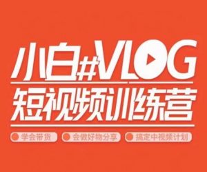 小呆说视–小白VLOG短视频训练营,学会带货、好物、直播、中视频-知一资源网