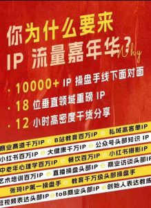群响IP流量嘉年华,现场视频+IP江湖2024典藏版PPT-知一资源网