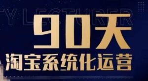 90天淘宝系统化运营,从入门到精通-知一资源网