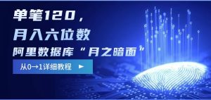 阿里数据库“月之暗面“影评撰写,边追剧边赚钱,单笔120,,月入过W-知一资源网