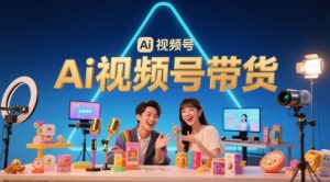 风口已至！AI视频号带货轻松月入过1W，99%的普通人却卡在内容制作门槛-知一资源网