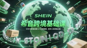 希音跨境基础课,SHEIN希音卖家入门实操指南,新手入坑希音必看-知一资源网