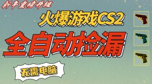 CS2交易市场全自动捡漏賺钱，新年好项目，无需玩游戏，一部手机轻松日入5张，稳定副业【揭秘】-知一资源网