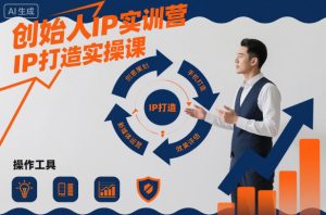 创始人IP实训营,IP打造实操课-知一资源网